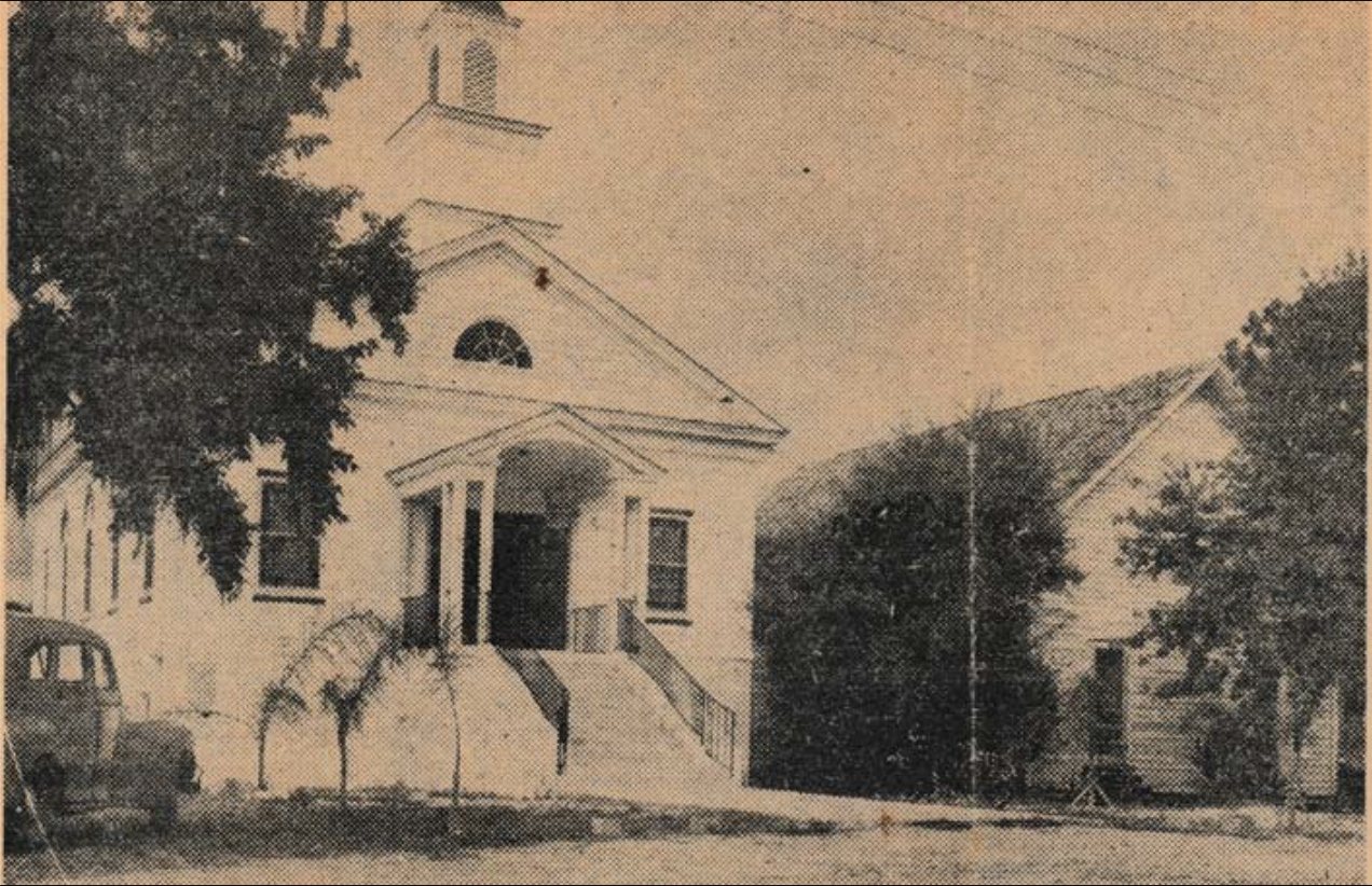 The Beulah Baptist Church sanctuary completed in 1946
